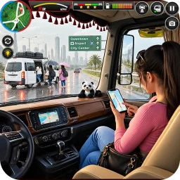 Ícone de Dubai Car Van Simulator Games